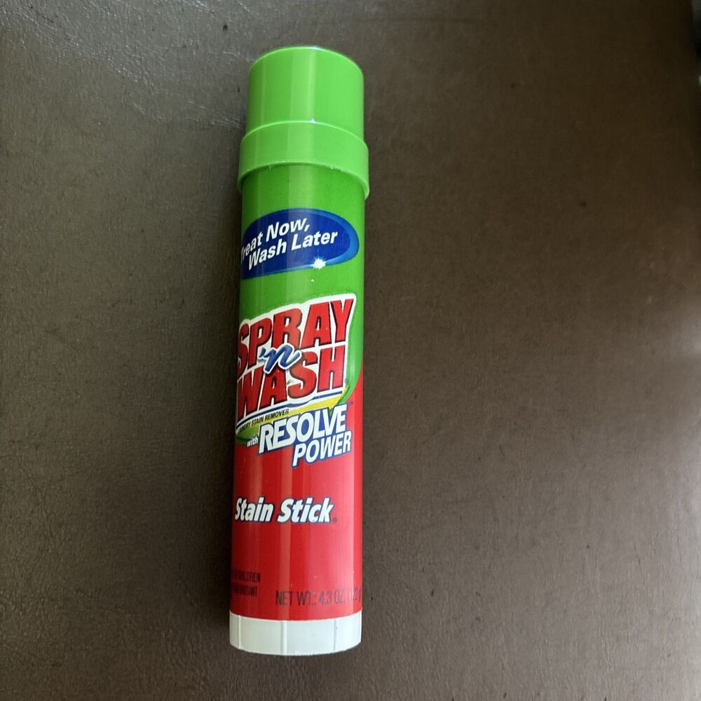 Spray n Wash Stain Stick with Resolve Power Laundry Stain Remover 4.3oz Stick